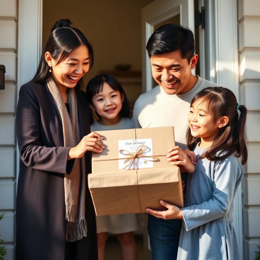 A keepsake at your door