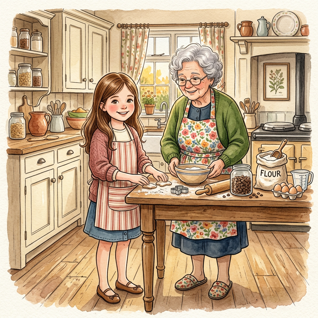 Baking with Grammy