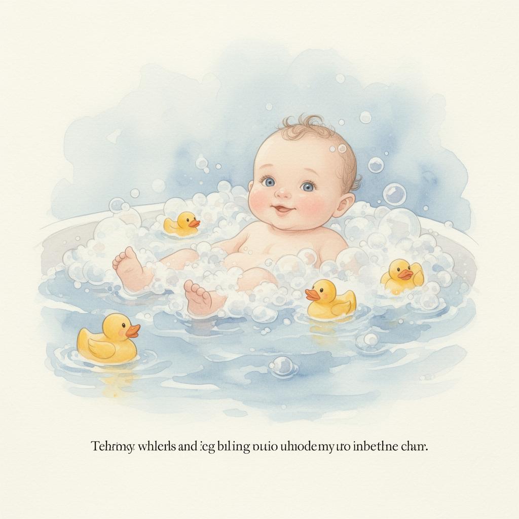 Storybook watercolor sample